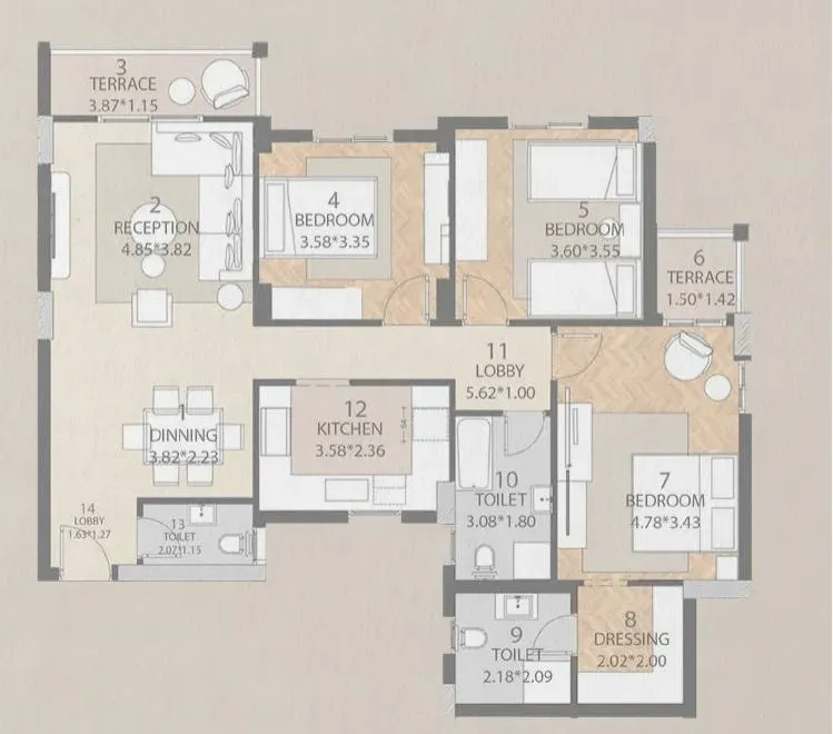 Unit Side 1